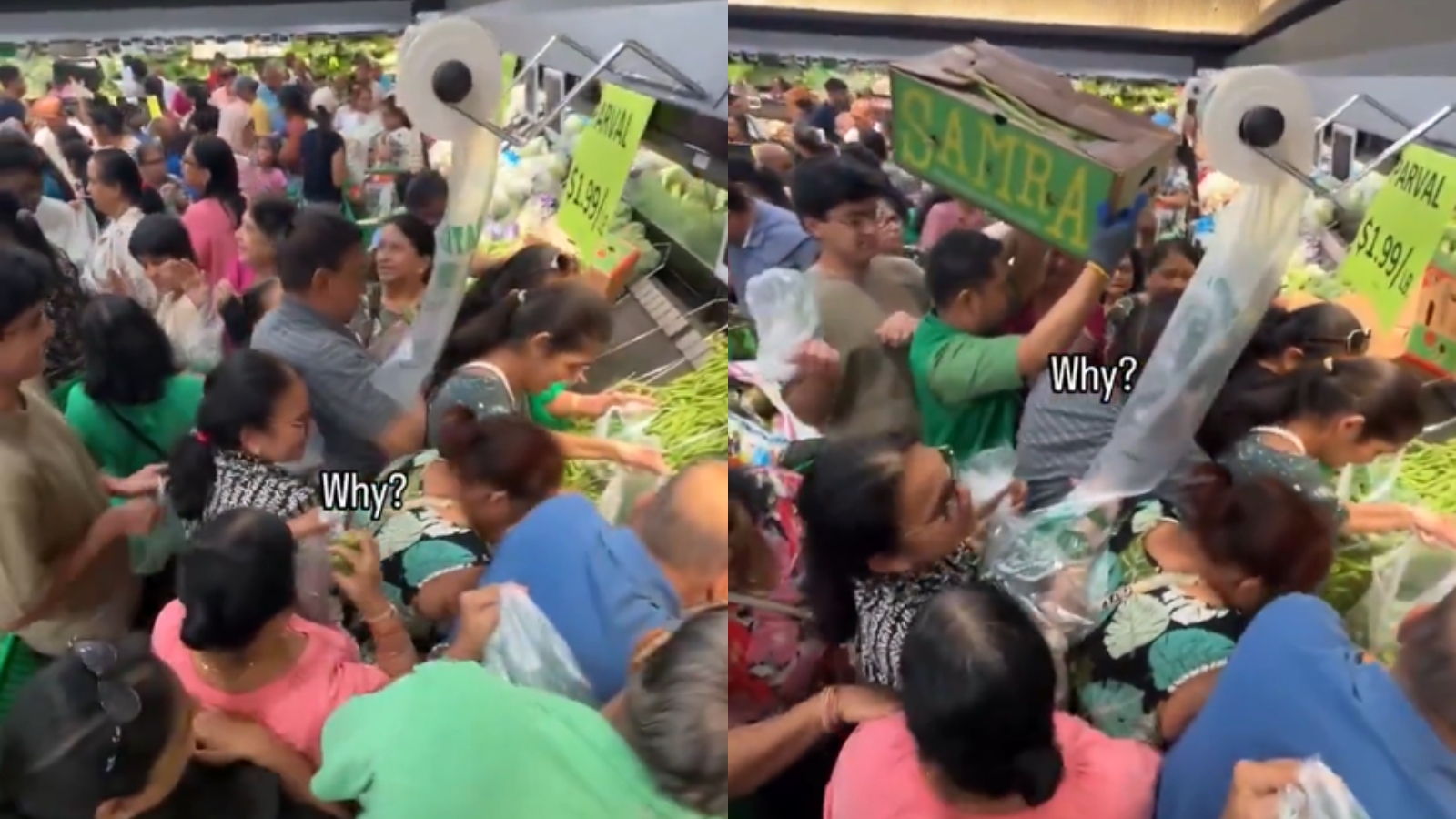 ‘America sabzi mandi’: New Jersey Indian store opening descends into chaos, internet reacts