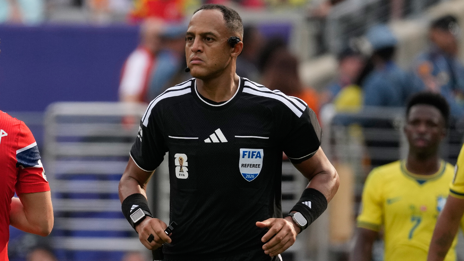 Who is officiating England vs Argentina semis?