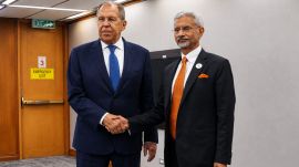 Jaishankar Lavrov meeting, Indian seafarers Ukraine, Sergey Lavrov, S Jaishankar latest, Russia Ukraine war, Indian sailors killed, Russian missile strike, MEA Russia, Ukraine merchant vessel attack, ASEAN Foreign Ministers meeting, India Russia relations, Indian sailors news, Indian Express News