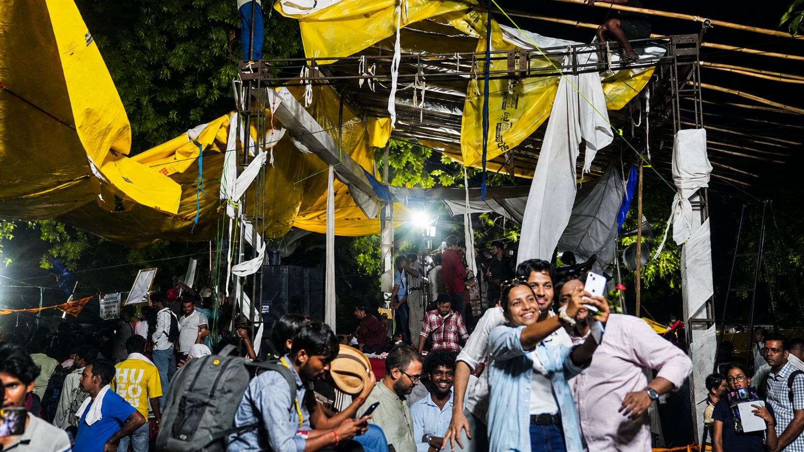 Jantar Mantar: A Night of Unity Among Activists and Cockroaches