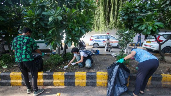 Jantar Mantar cleanup