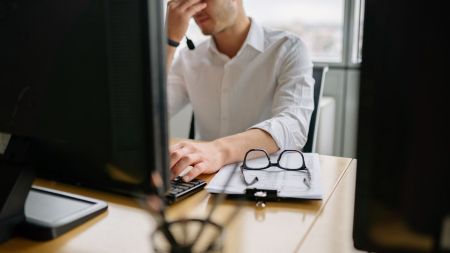 Employees working in an office amid changing workplace expectations