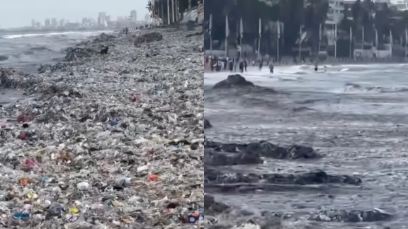 Juhu Beach ranked in the top 10 in Cloudwards' 2025 analysis of the 200 most-polluted beaches globally