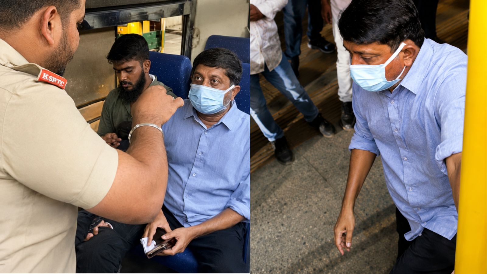 'No change': Masked Karnataka transport minister ordered off Bengaluru bus by conductor