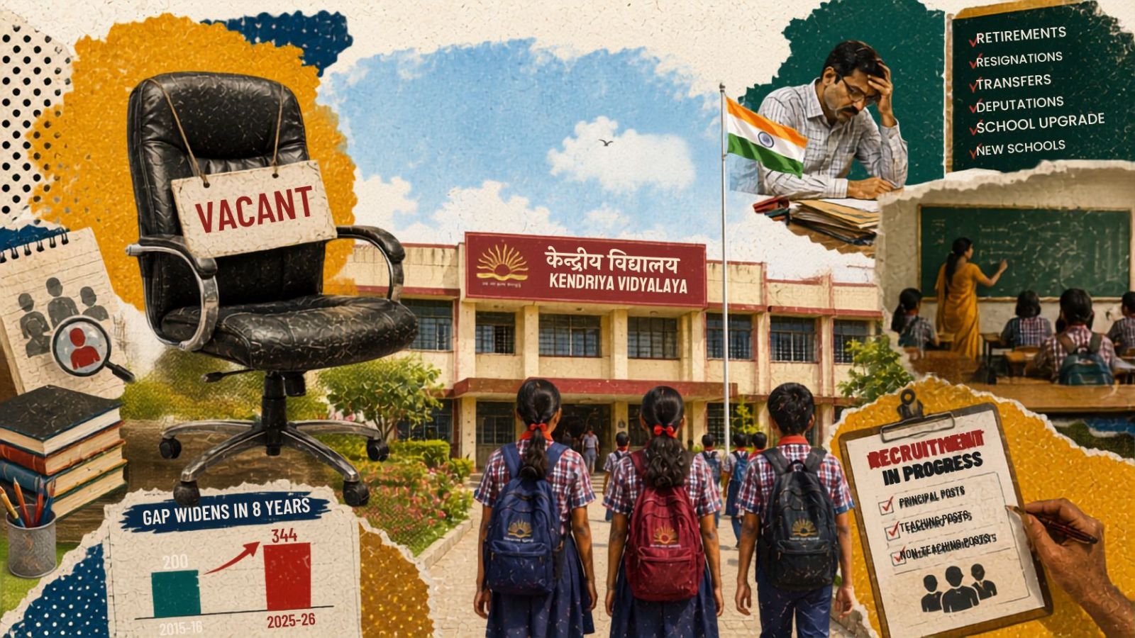 One in four Kendriya Vidyalayas without full-time principal; leadership gap widens in 8 years
