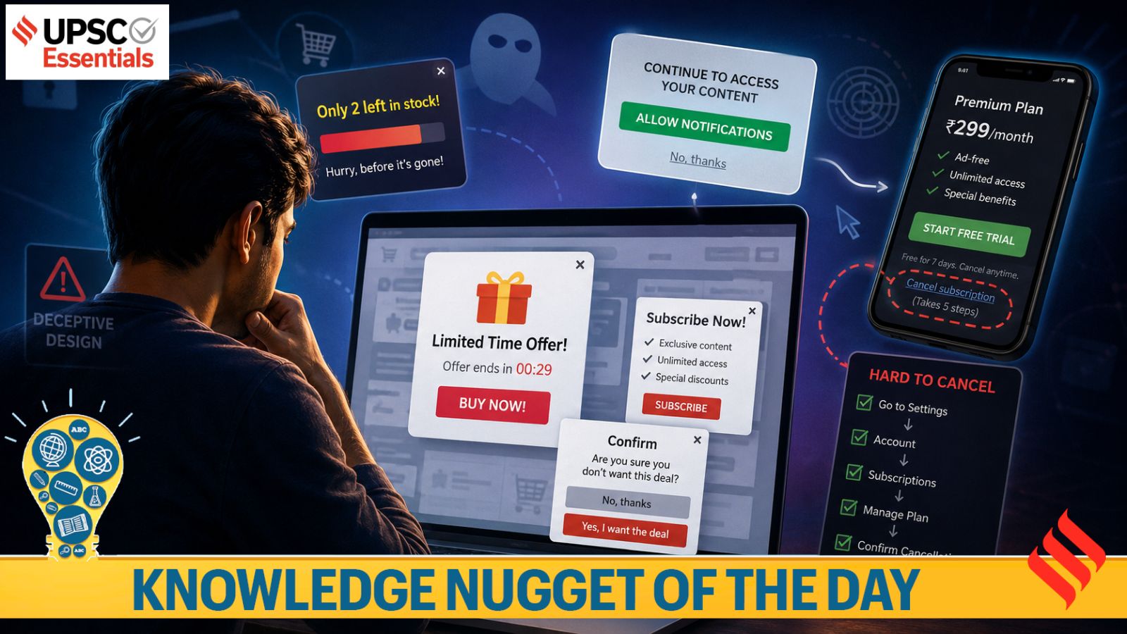 Knowledge Nugget: What are dark patterns and why are they under scrutiny?