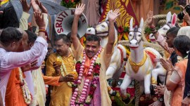 Suvendu Adhikari reiterates veg midday meals in Kolkata schools, veg midday meals in Kolkata schools, ISKCON, Suvendu Adhikari, Kolkata news, WEst Bengal news, Indian express, current affairs