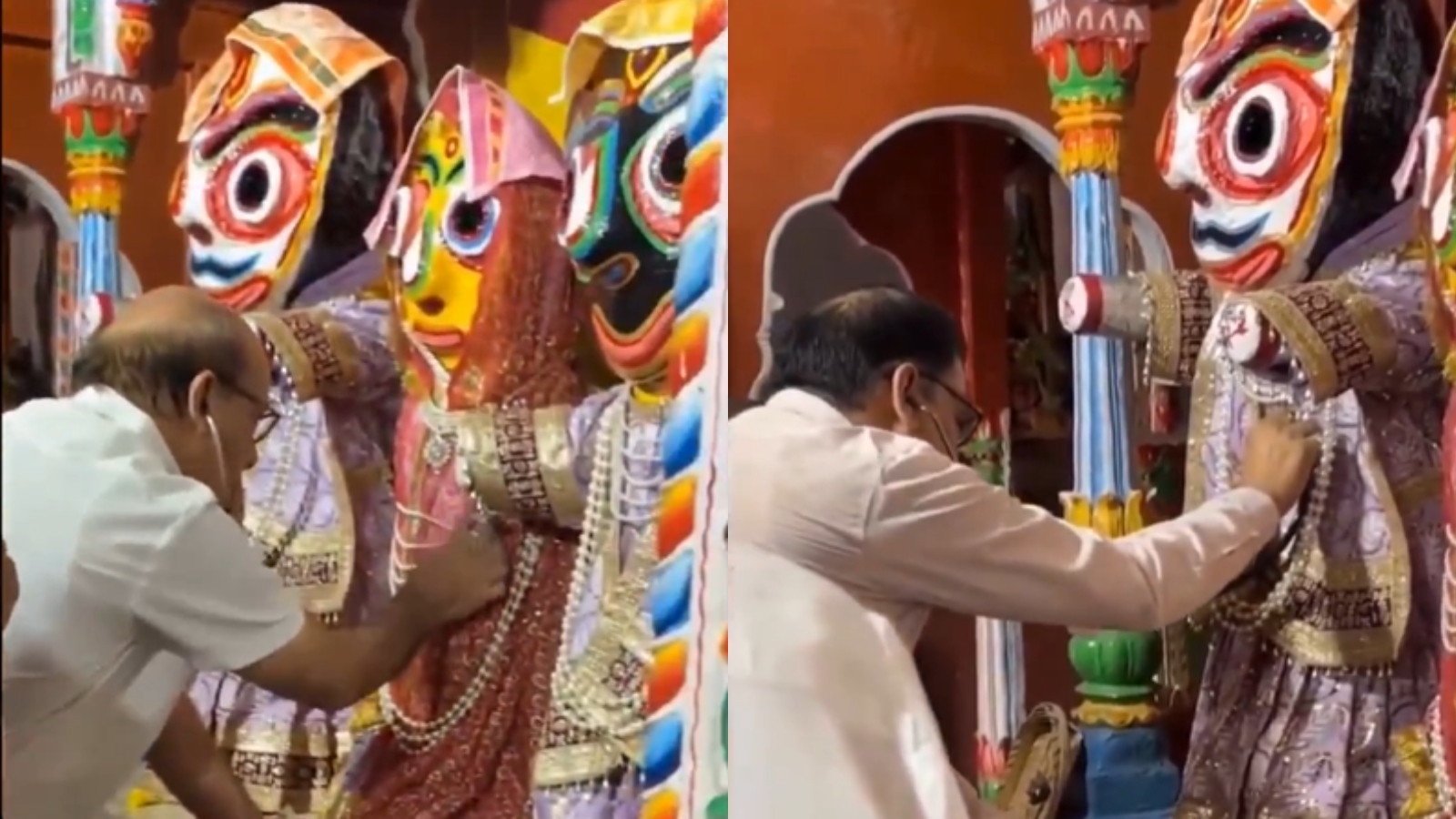 Doctors perform 'health checkup' on Lord Jagannath before Rath Yatra. Watch viral video