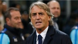Roberto Mancini was appointed as Italy manager on Tuesday. (AP)