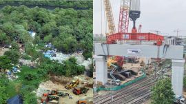 Mangrove-Mumbai-Ahmedabad Bullet Train