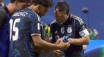Messi checks penalty notes