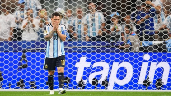 Messi missed a penalty against Austria. (AP)