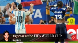 Lionel Messi's Argentina survived a scare against Cape Verde to reach Round of 16. (AP)