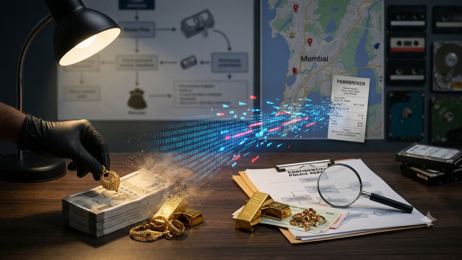 How cyber fraudsters are using gold loans to break digital trail, Mumbai police explain