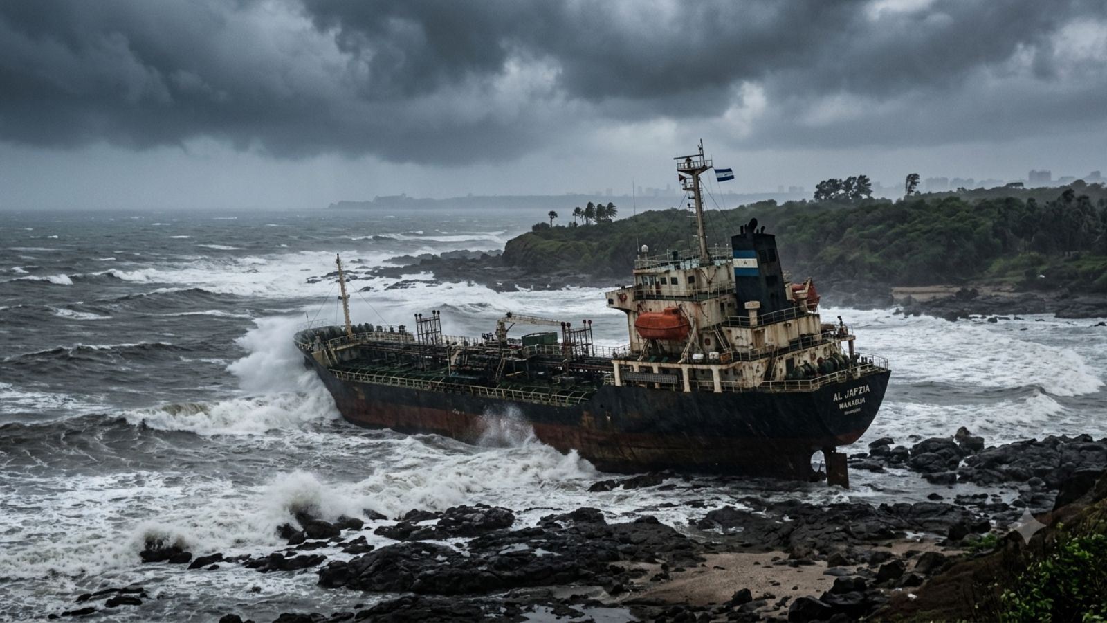 Three vessels break loose off Mumbai coast, one runs aground near Manori