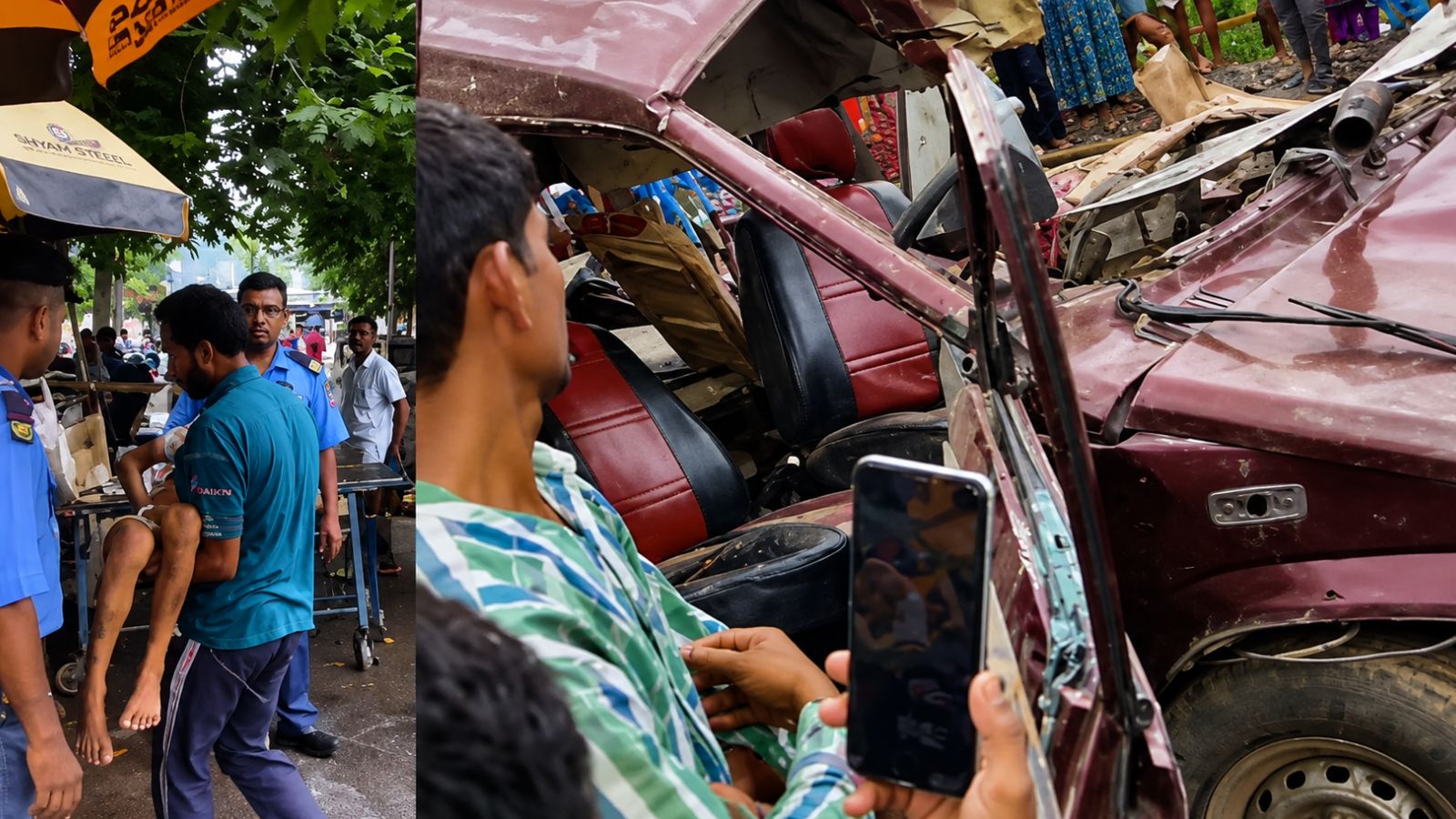 3 students killed after train rams school van in Bengal's Murshidabad