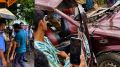 4 students among 5 dead as train rams van, cyclist crossing tracks in Murshidabad