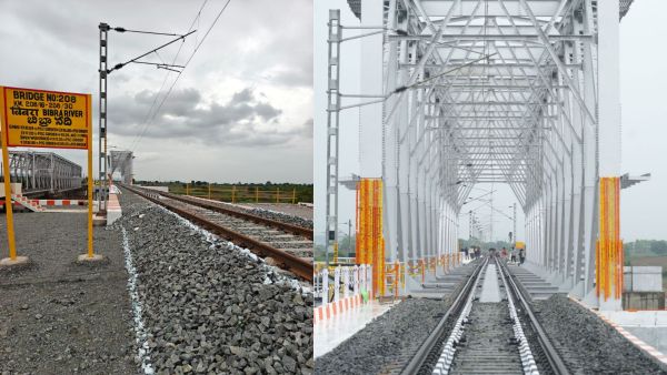 Indian Railways has opened the Kazipet-Balharshah third line (Image: SCR)