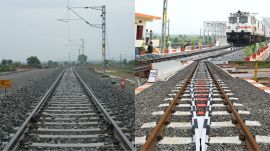Indian Railways has opened the Kazipet-Balharshah third line (Image: SCR)