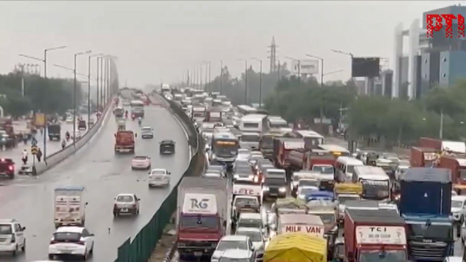 India news Highlights, 7 July 2026: Heavy traffic clogs Gurugram’s NH-48 after rains