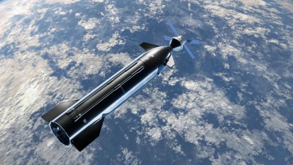 Nasa's Artemis III will bring together Orion, SpaceX's Starship and Blue Origin's Blue Moon in a complex orbital mission. (Image: Nasa)