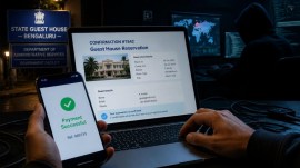 Fake Kumara Krupa Guest House website