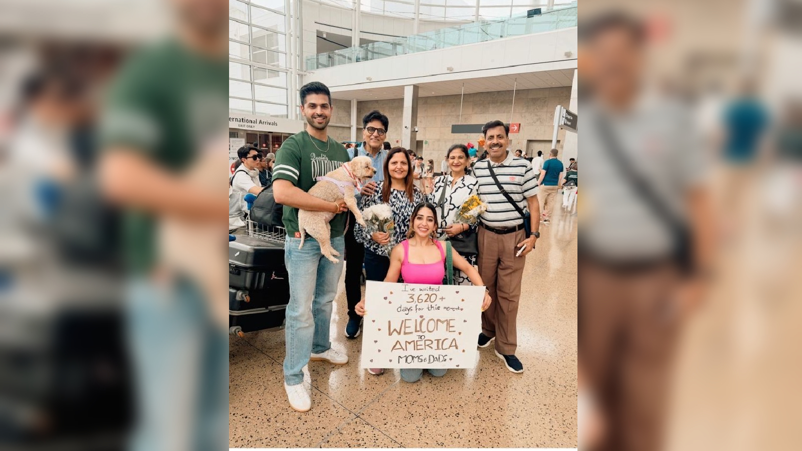 ‘3620 days later’: Indian techie fulfils decade-long dream of flying parents to US