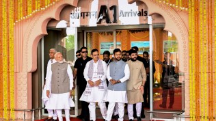 PM Modi opens Jodhpur terminal, modi Jodhpur Airpor, Ude Desh ka Aam Nagrik, UDAN, Jodhpur Airport’s New Terminal Building, UDAN Scheme, Ram Mohan Naidu Kinjarapu, Indian express news, current affairs