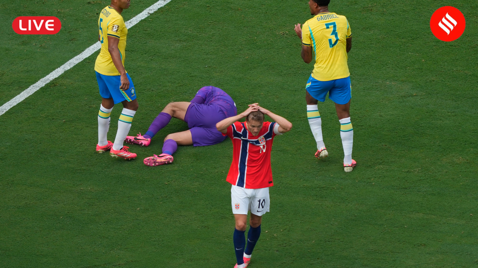 Brazil vs Norway Score, FIFA World Cup 2026 Live: Guimaraes misses penalty as BRA and NOR head into Half Time at 0-0