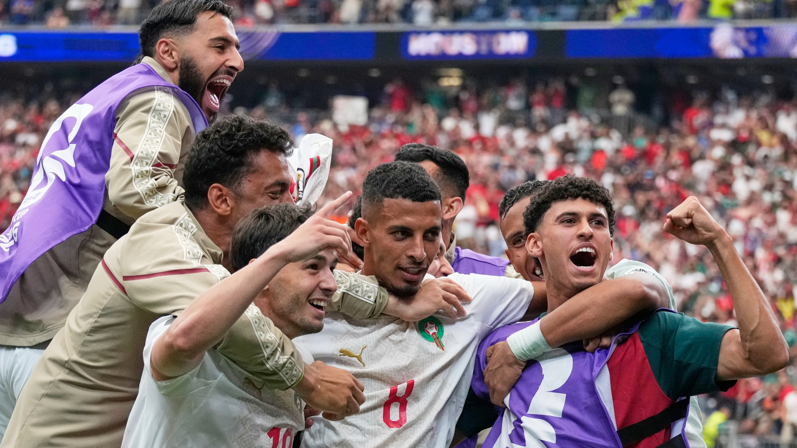 Ounahi’s rebellious brace carries Morocco through to quarters