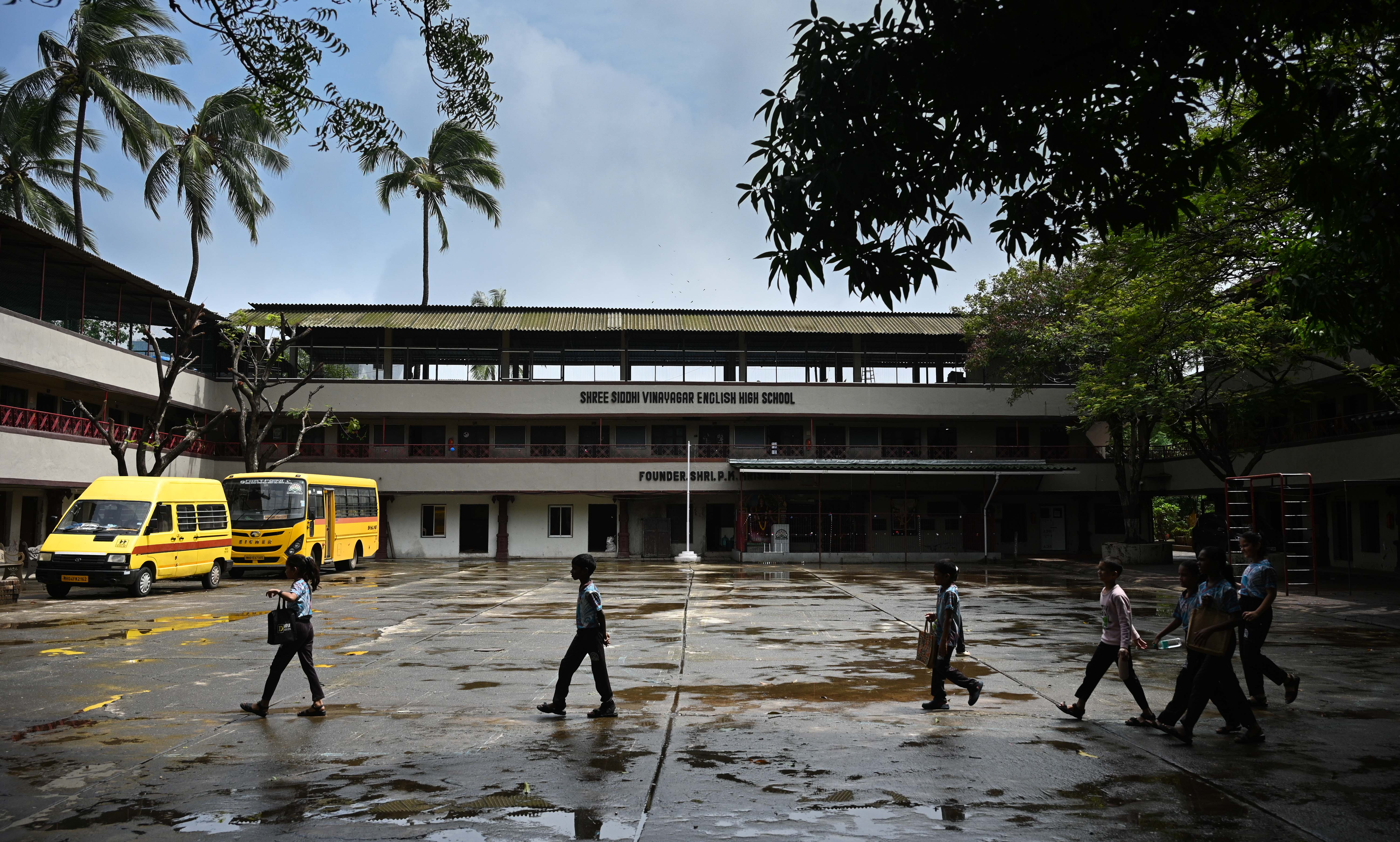 The school where Kumar, as well as his siblings, studied