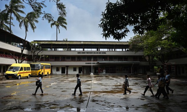 The school where Kumar, as well as his siblings, studied