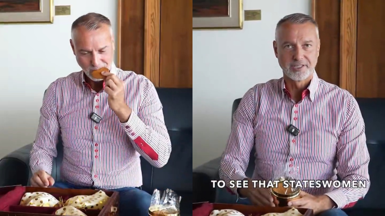 Slovak leader tastes Bihar's famous Thekua gifted by PM Modi: 'Reminds me of our biscuits'
