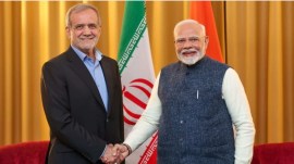 Safe Hormuz key, Modi tells Pezeshkian; extended invite to BRICS summit in India: Iran