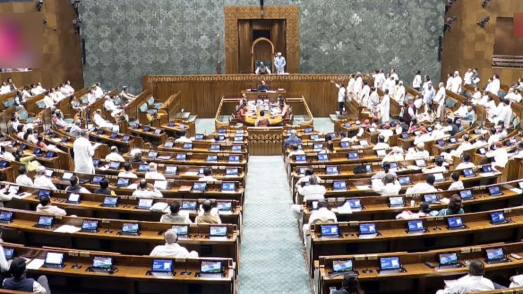 The Public Examinations (Prevention of Unfair Means) Amendment Bill, 2026 was passed by voice vote in the Lok Sabha on Wednesday, July 29. (Sansad TV/ANI Video Grab)