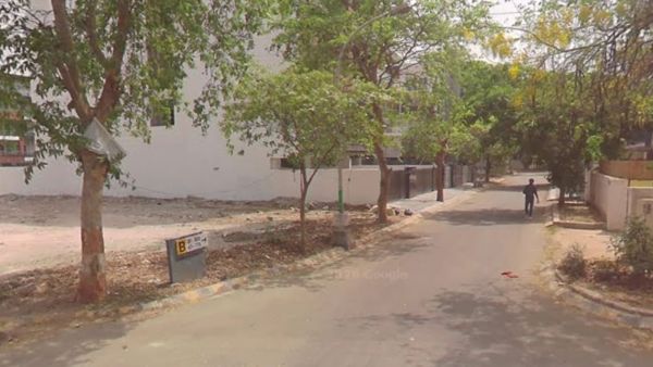 At B Block of Sushant Lok Phase III. (Express Photo)