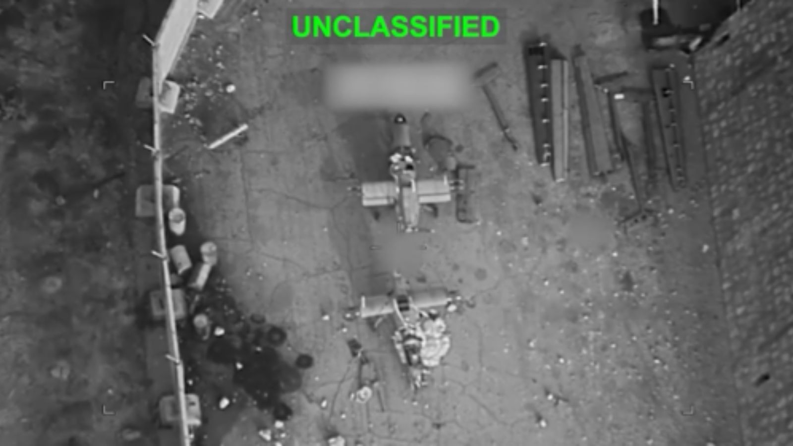Video footage released of CENTCOM launching aircraft and precision munitions against Iranian military targets (X/@CENTCOM)