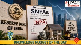 RBI, SNFAs, assets, upsc, economy, current affairs