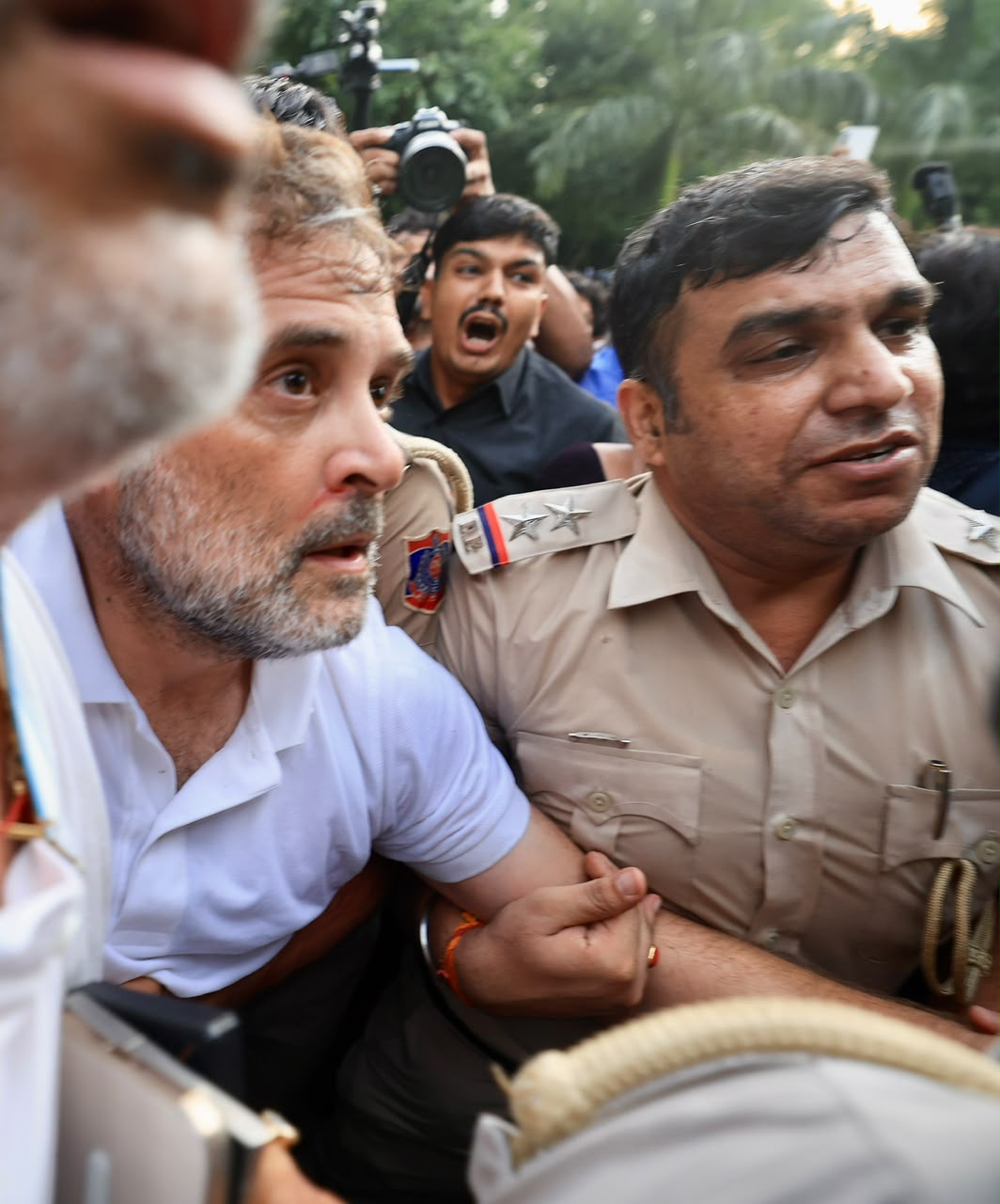 rahul gandhi, protest, paper leaks,