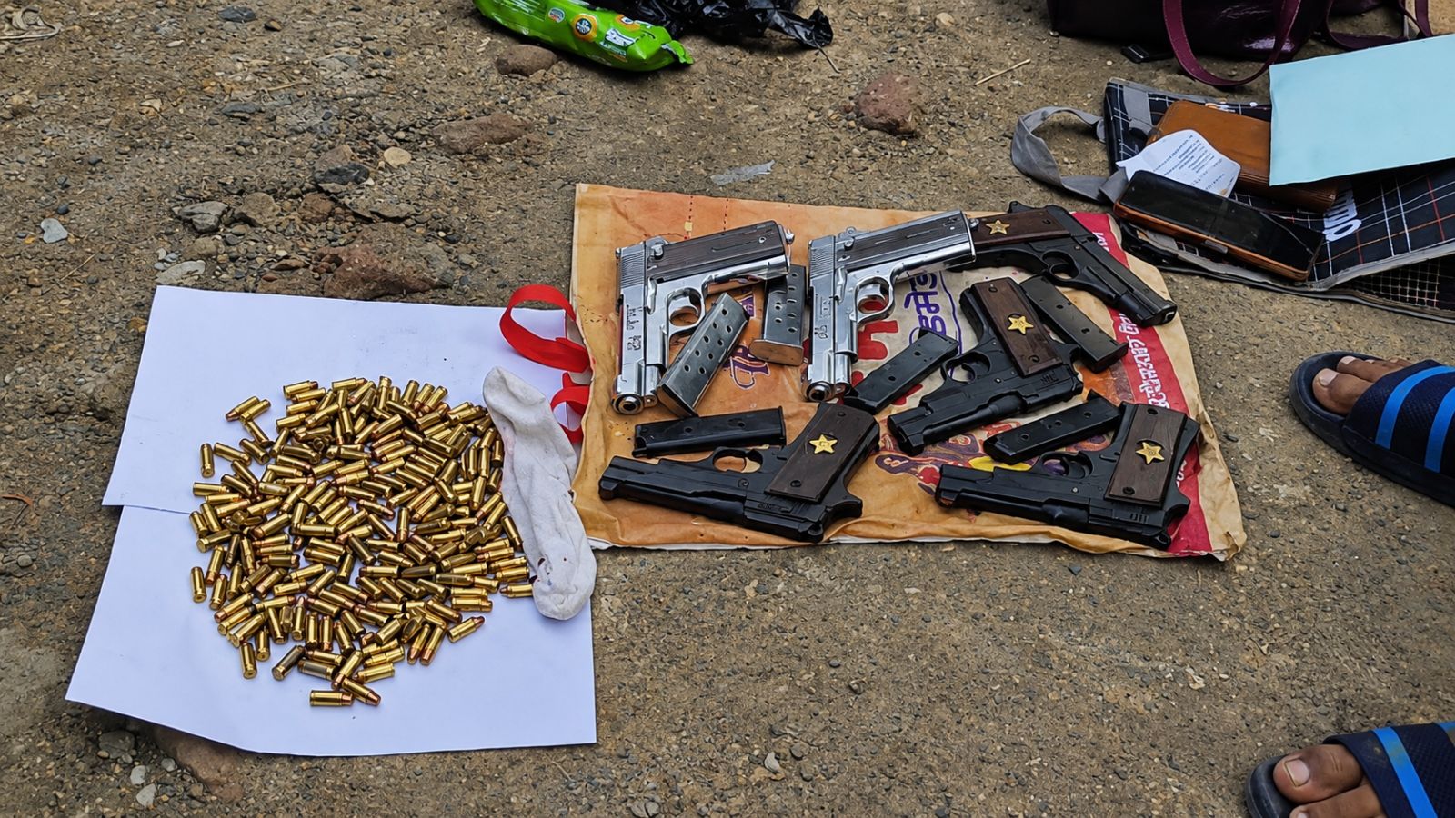 Bengal's Revolver Rani Caught with Cotton Salwar and Pistols