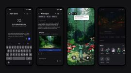 Roblox's new Build tool lets users create playable games from simple text prompts on mobile. (Image: Roblox)