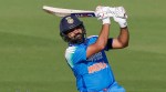 Rohit Sharma of India plays a shot during the 3rd ODI International match between England and India at the Lord's Cricket Ground, London, England on July 19, 2026.