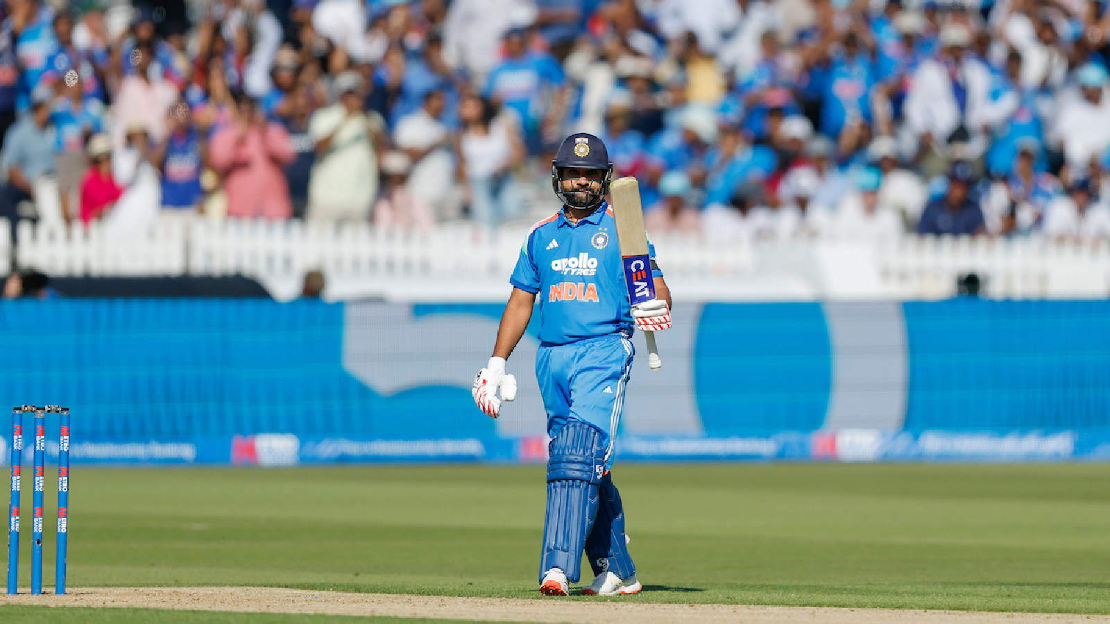 Rohit Sharma’s century at Lord’s came off Shardul Thakur’s bat