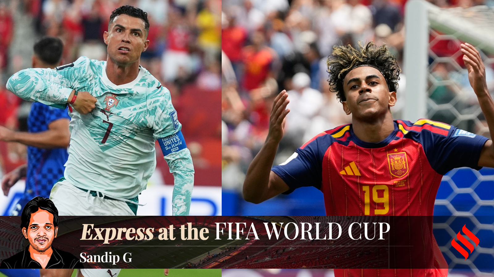 In Spain vs Portugal, a star racing future vs a superstar chasing past