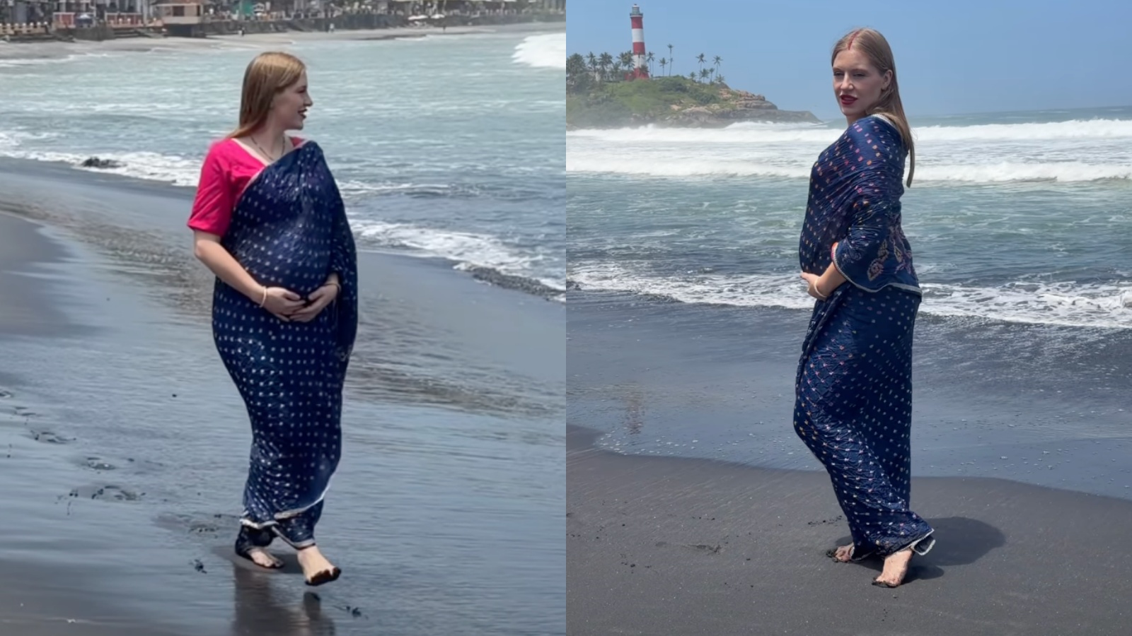 Russian Woman's Surprising Pregnancy Experience in India Goes Viral