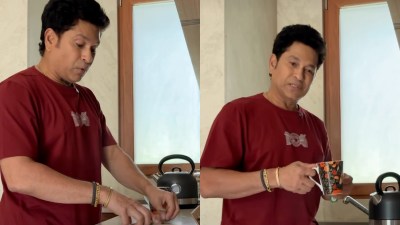 Sachin Tendulkar morning ritual