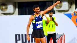 Sarvesh Kushare broke the high jump National record last month at Inter-State National Championships. (Photo: AFI)