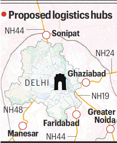 Delhi's winter pollution plan: Diesel trucks to drop cargo at 5 hubs, EVs to deliver inside city
