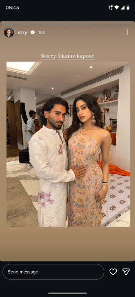 Anshula Kapoor's Mehendi night