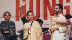 Addressing the gathering, Azmi said she was standing with students because their demands deserved to be heard. (PTI Photo)